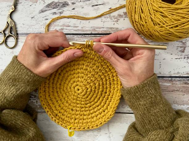 Crocheted coaster kit